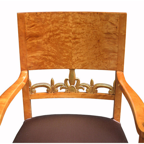Pair Of Neoclassical Armchairs
