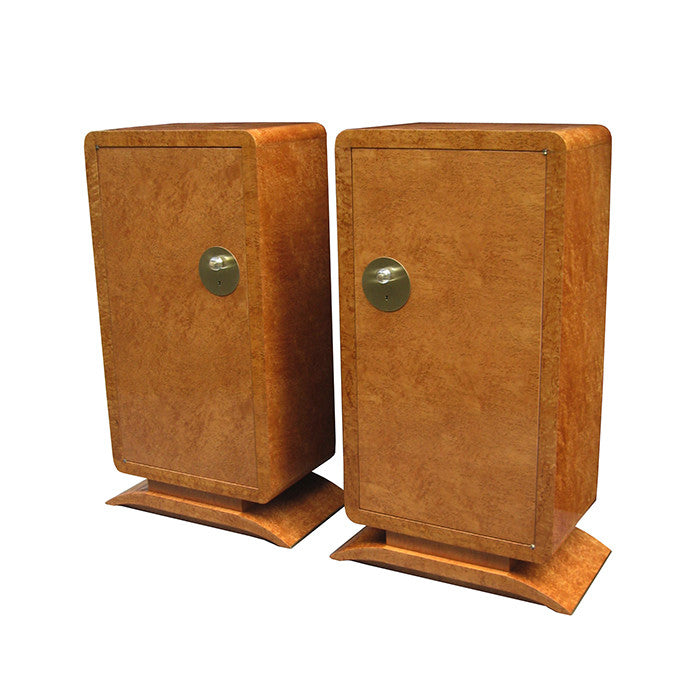 Pair Of Tall Art Deco Cabinets