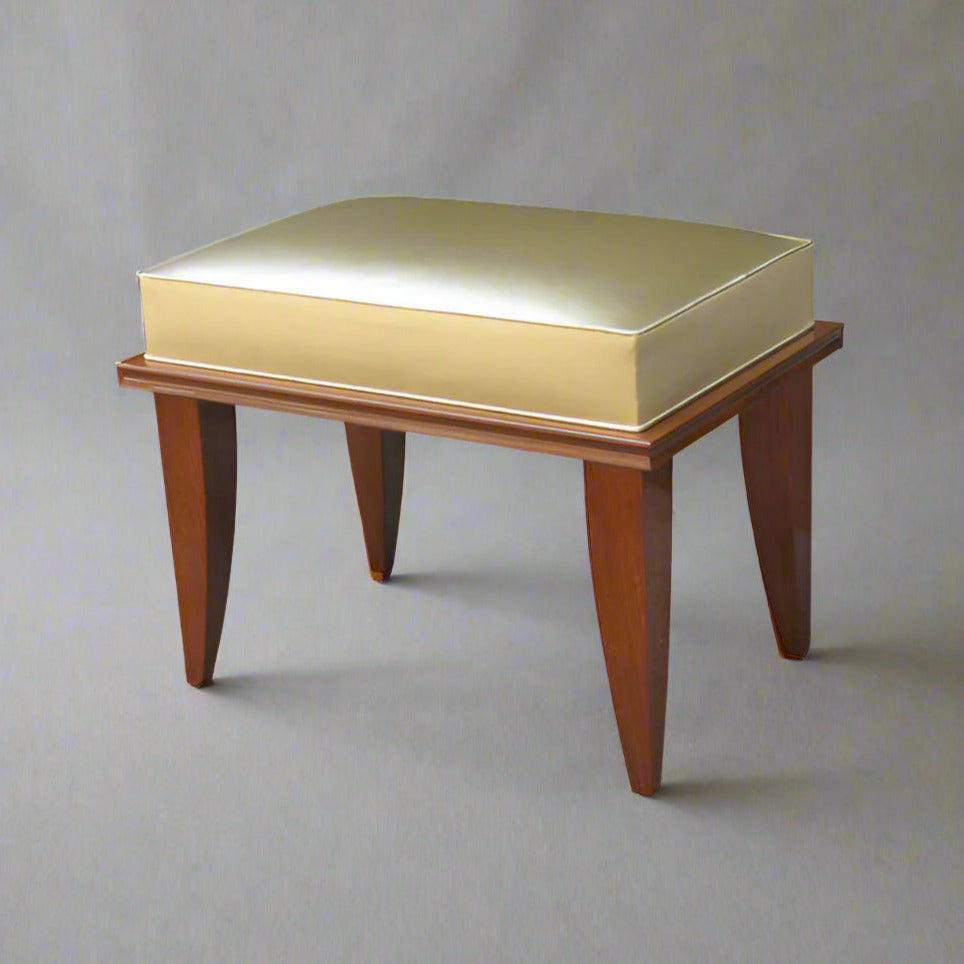 Modernist Bench in the style of Leleu