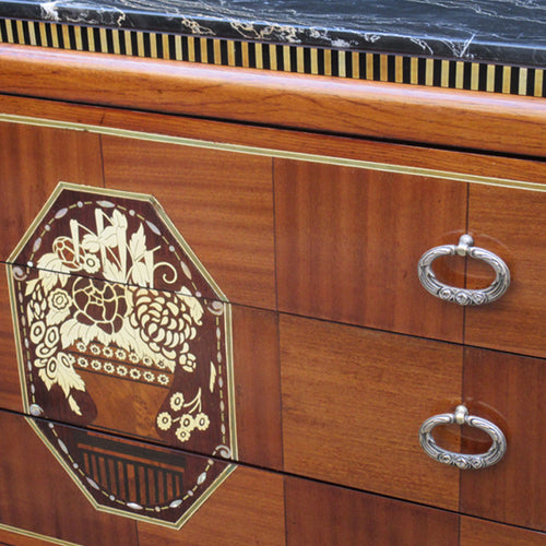 Fine Art Deco Chest Of Drawers By DIM