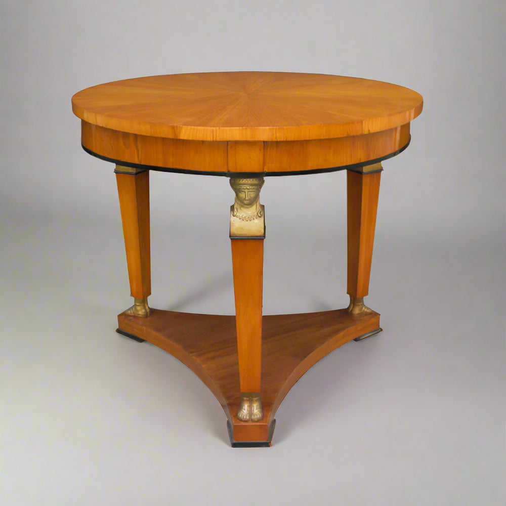 Fine Biedermeier Center Table