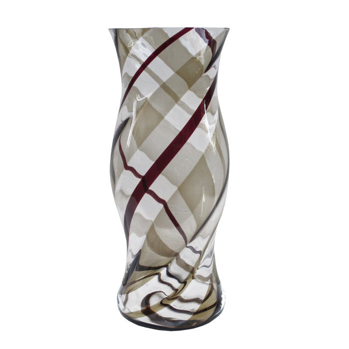 Fulvio Bianconi Italian Venini Art Glass Vase Italy 1950