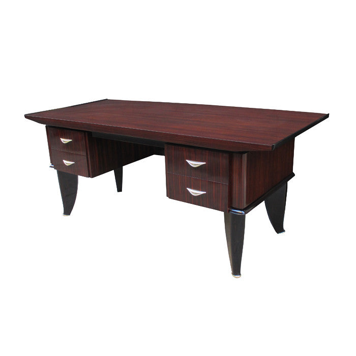Fine Art Deco Desk By Sanyas et Popot