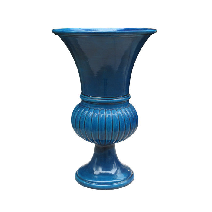 Art Deco Period French Glazed Ceramic Vase France circa 1920