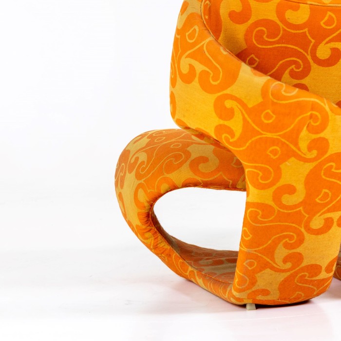 Scultura 190 Lounge Chair by Vittorio Introini for Saporiti