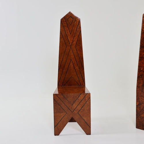 Pair of " Throne Chairs "