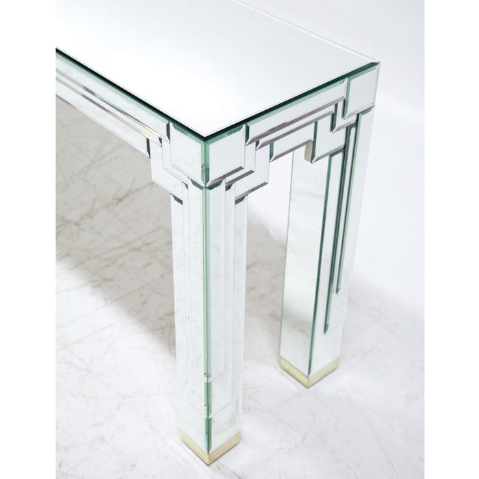 Modernist Mirrored Console