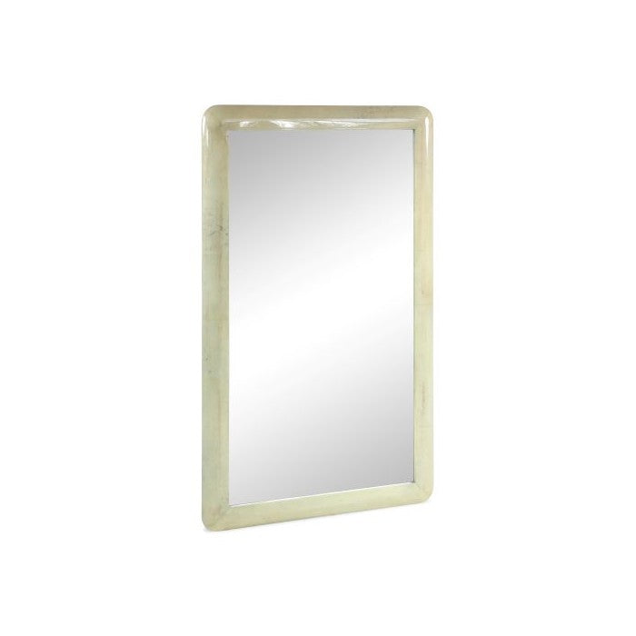Lacquered Parchment Mirror