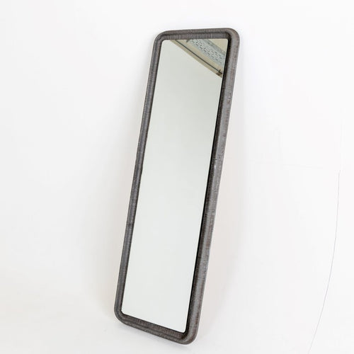 Tall Sculptural Modernist Mirror by Burchiellaro