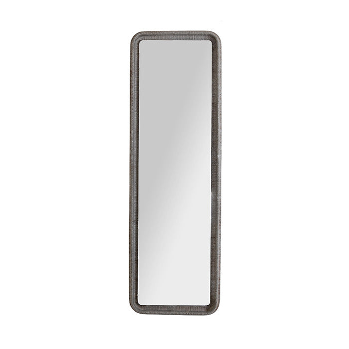 Tall Sculptural Modernist Mirror by Burchiellaro