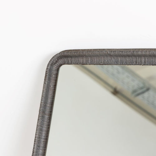 Tall Sculptural Modernist Mirror by Burchiellaro