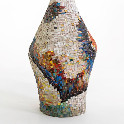 Large Modernist Mosaic Vase