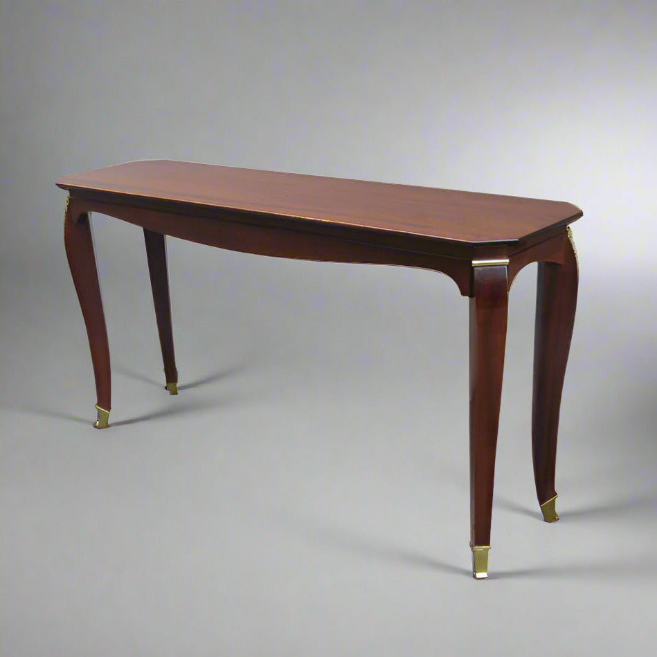 Large Art Deco-style Console Table, 20th Century