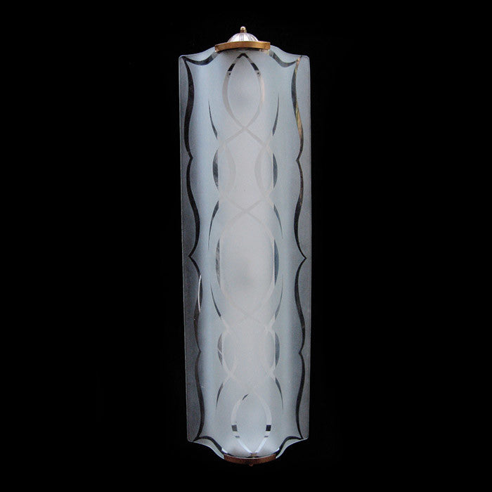 A pair of Art Moderne Wall Sconces France circa 1940