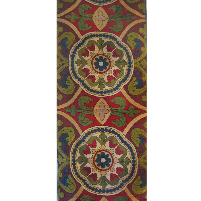 Antique Neoclassical Needlepoint Rug France circa 1860
