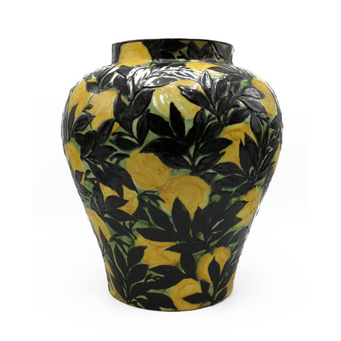 Lemons Art Deco Period Ceramic Vase Max Laeuger Germany 1921