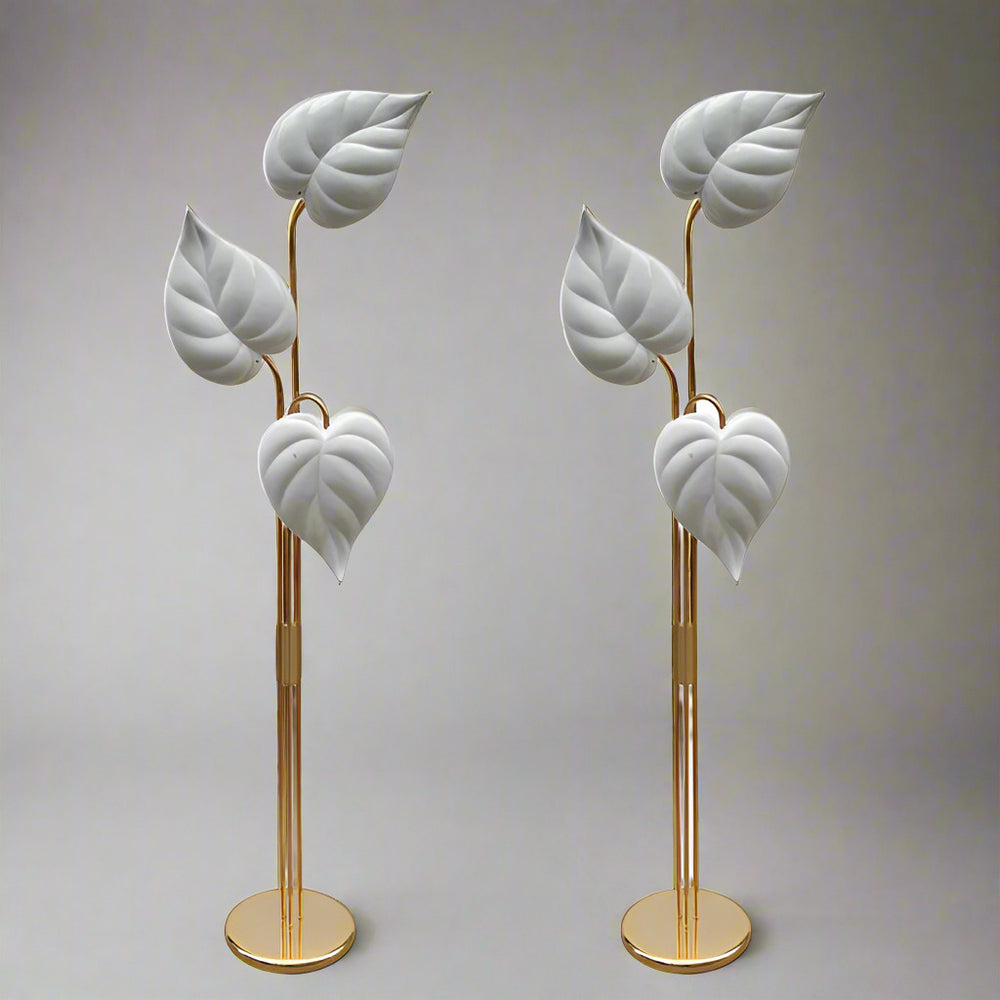Pair of Italian Modernist Floor Lamps
