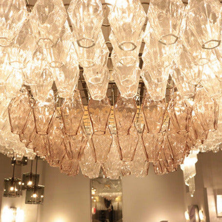 Large Venini Glass Light Installation
