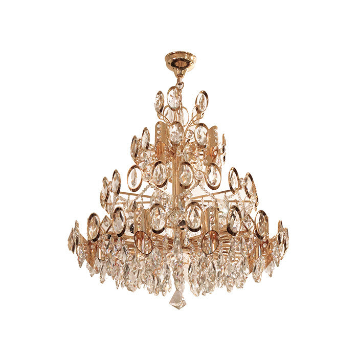 Decorative fifteen light chandelier by Rejmyre