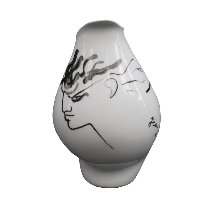 Jean Cocteau For Rosenthal Porcelain Vase