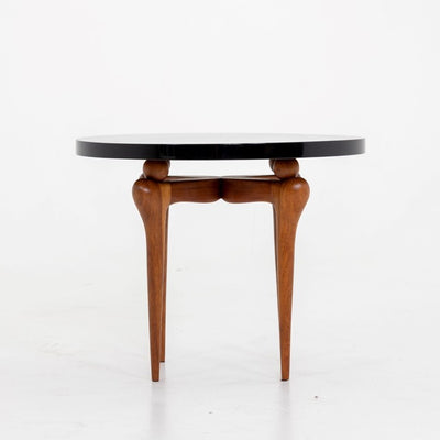 Italian Modernist Small Round Side Table