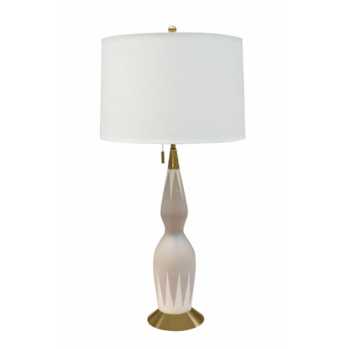 Single Ceramic Table Lamp by Gerald Thurston
