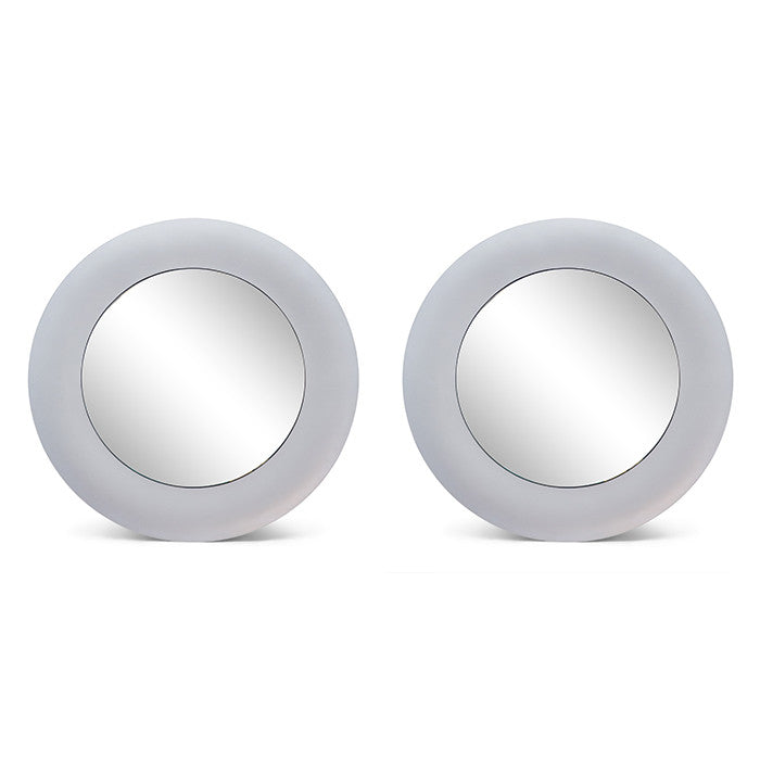 Pair of Sculptural Modernist mirror by Lorenzo Burchiellaro