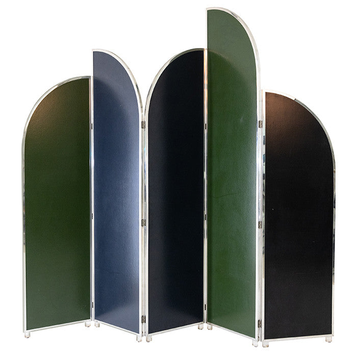 Colorful Modernist Folding Screen by Sandro Petti