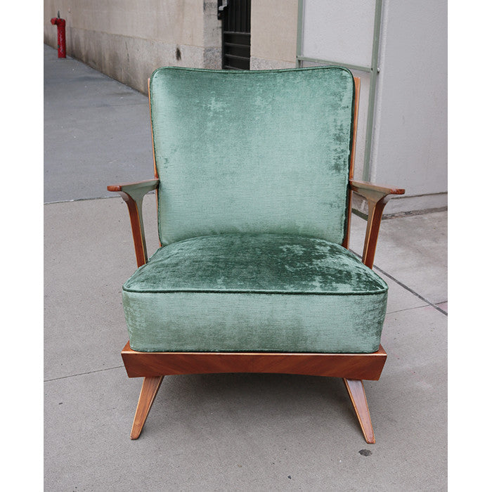 Pair of Modern Mid-Century Armchairs