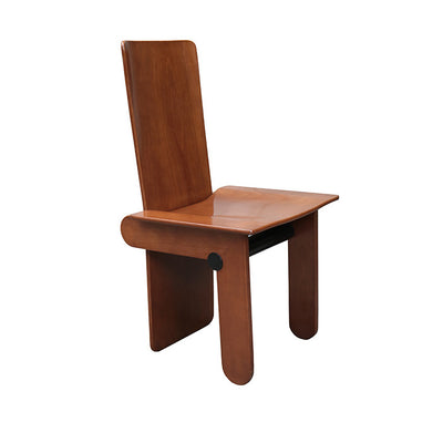 Set Of Six Dining Chairs By Carlo Scarpa for Gavina