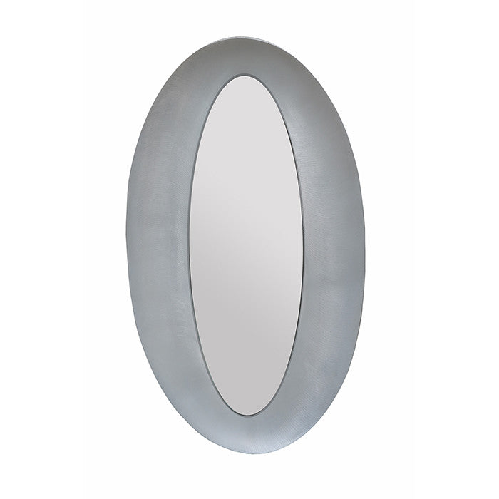 Modernist Oval Mirror by Lorenzo Burchiellaro.