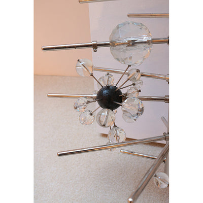 Set of Four Lobmeyr 'Sputnik' Cylinder Sconces