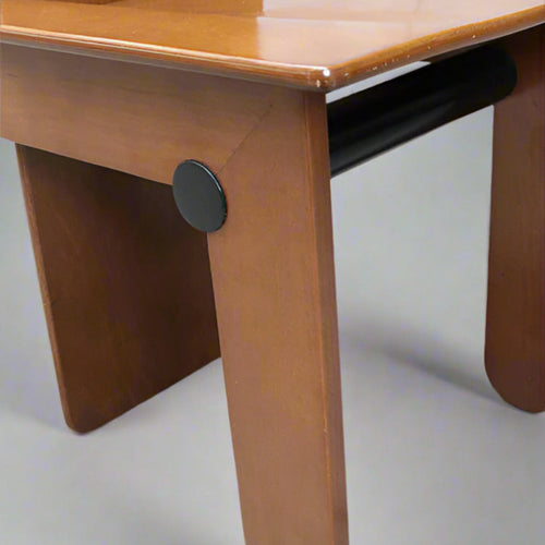 Set Of Six Dining Chairs By Carlo Scarpa for Gavina