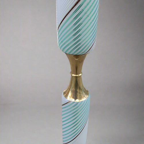 Italian Art Glass Floor Lamp