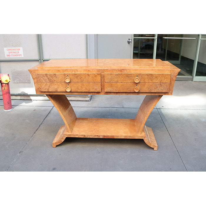 Modernist Four Drawer Console
