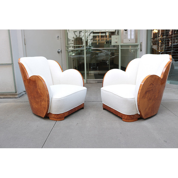 Pair of Art Deco Club Chairs