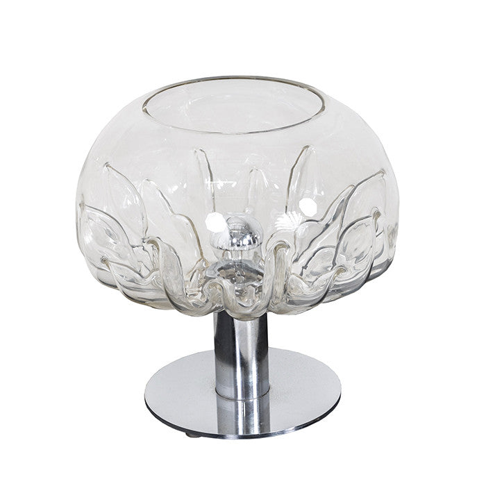 Art Glass Sculptural Table Lamp