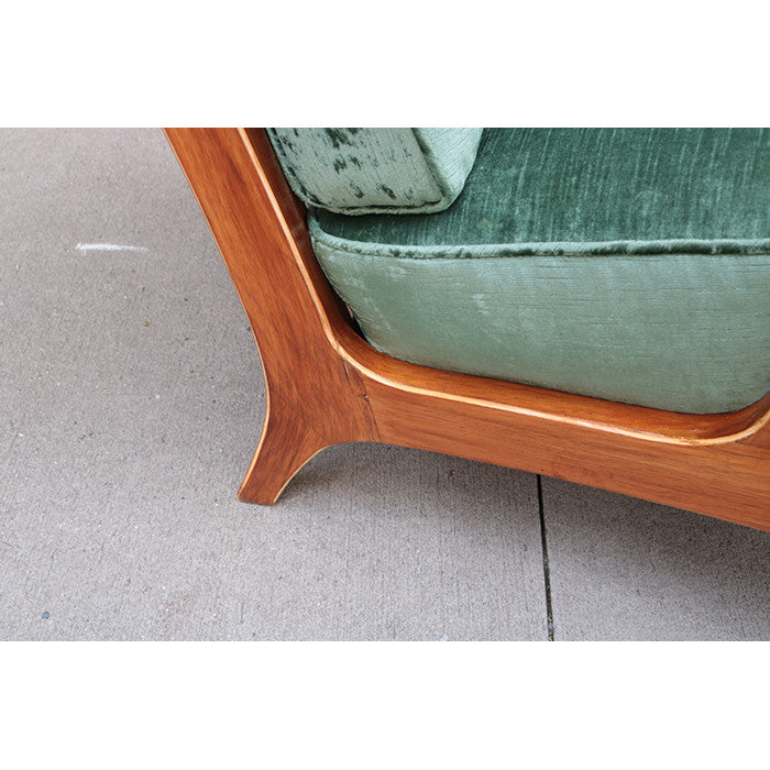 Pair of Modern Mid-Century Armchairs