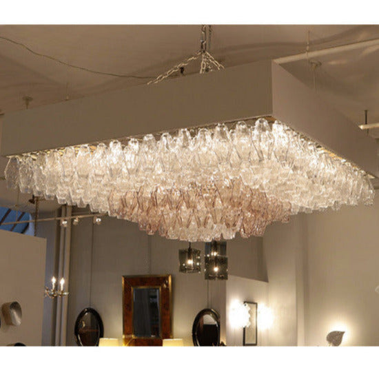 Large Venini Glass Light Installation
