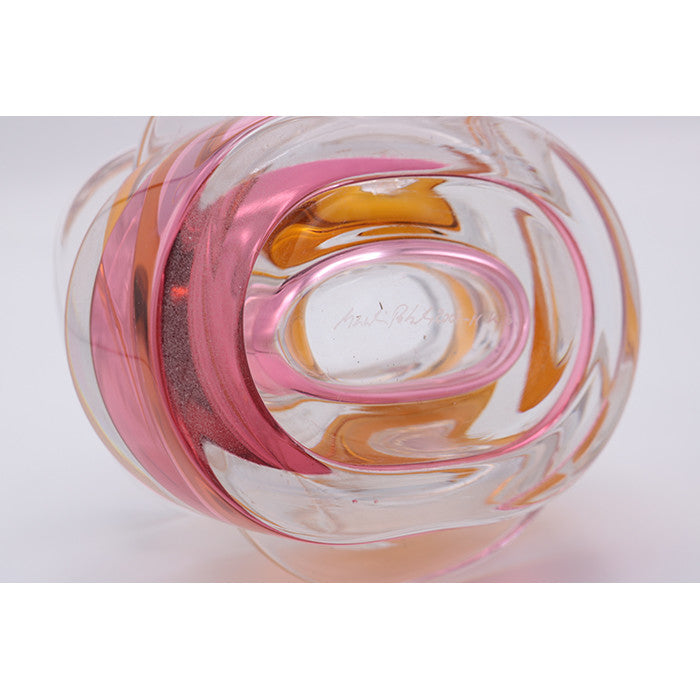 Small Art Glass Vase by Martin Postch