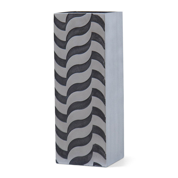 Sculptural Modernist Tall Vase by Lorenzo Burchiellaro